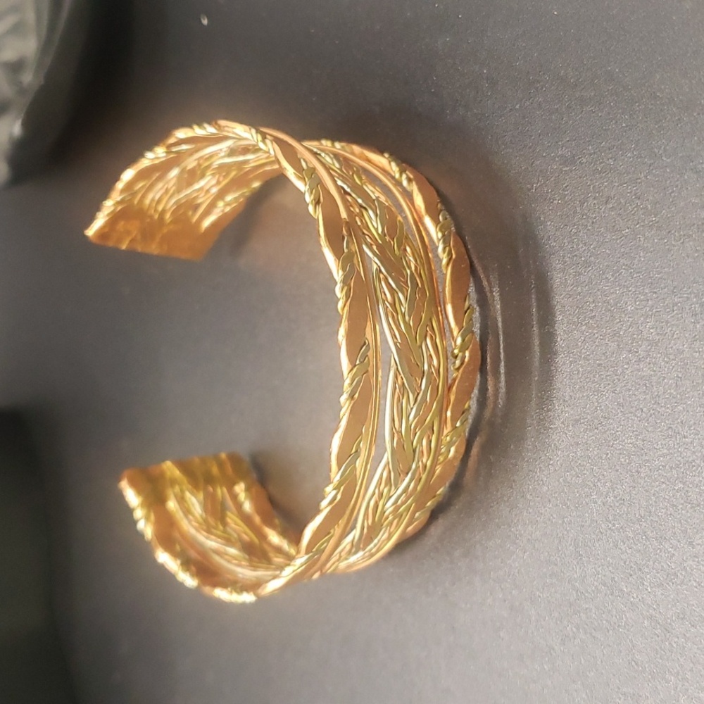 Vintage Braided Cuff Bracelet (3For$15 item)